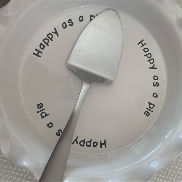 Parini White Ceramic Pie 2 Dish Set NEW - Picture 4 of 10